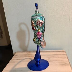CHRISTOPHER RADKO ORNAMENT/ STAND NOT INCLUDED